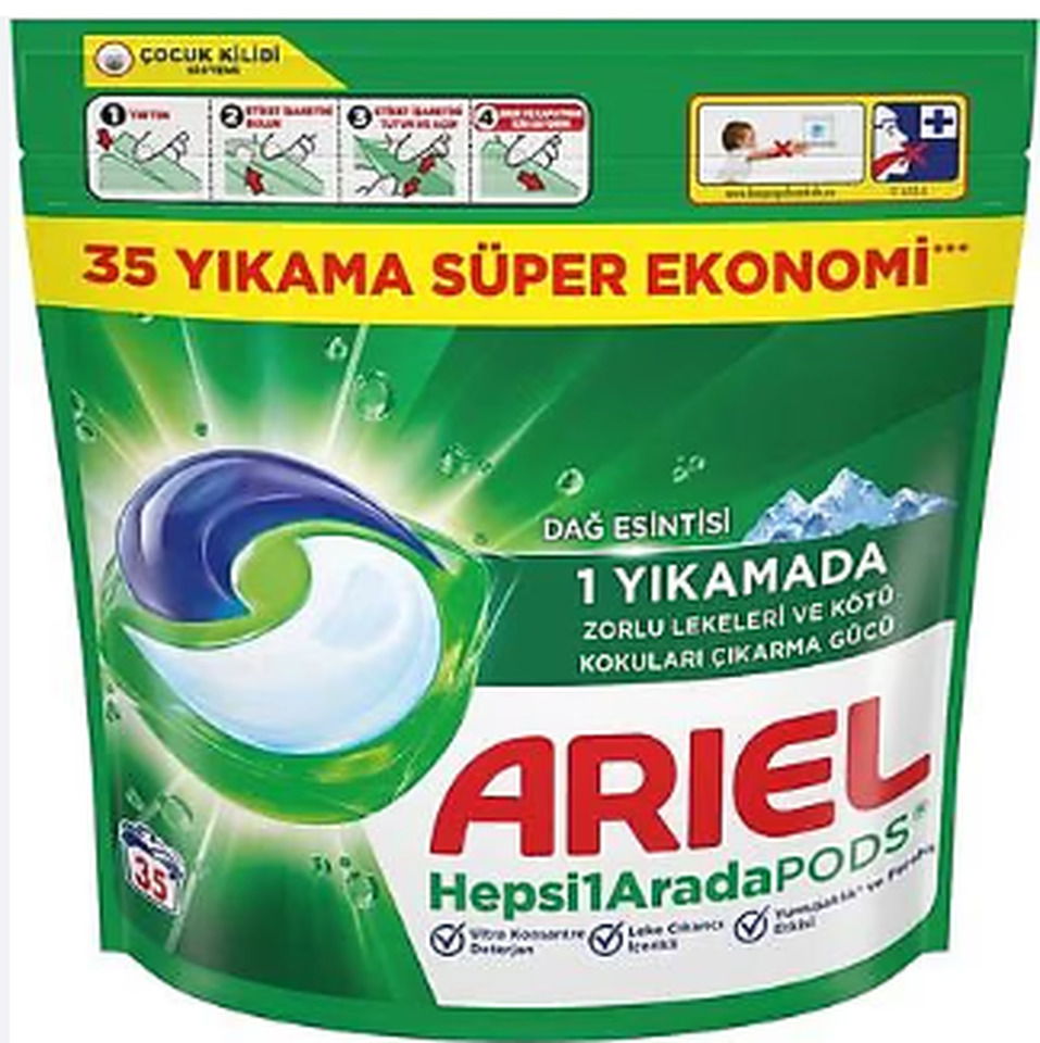 ARİEL PODS KAPSÜL DETERJAN 35'Lİ